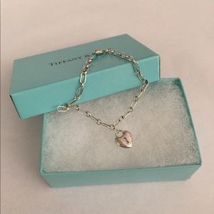 Tiffany Co Mini Heart Lock Bracelet 